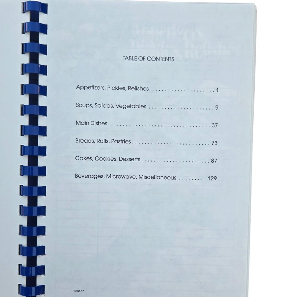 Vintage 1987 Goddard KS High School Marching Band Musical Cooking Cookbook - Picture 4 of 11